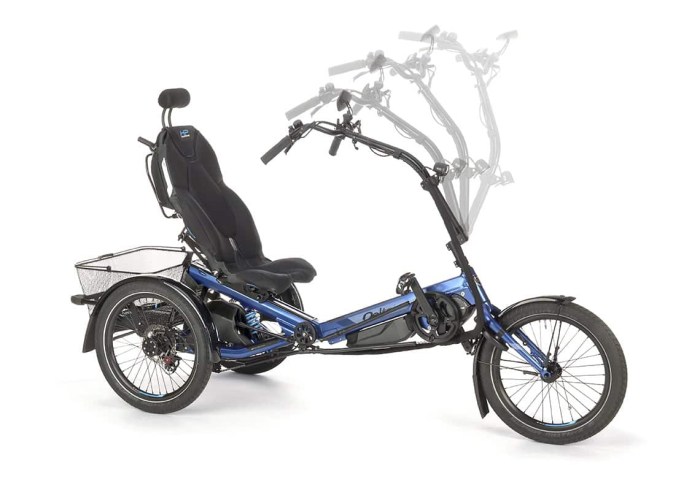 Delta-tx-Sitz-Dreirad-Trike-GlideFlex-Klappvorbau-Folding-Stem